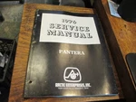 Arctic Cat Factory Snowmobile Service Manual 1976 Pantera 0153-087. Fixed Price $28.50.